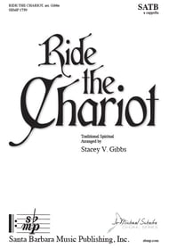 Ride the Chariot SATB choral sheet music cover Thumbnail